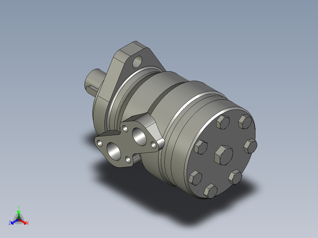 CQBMR-50-AA200T正等轴测图
