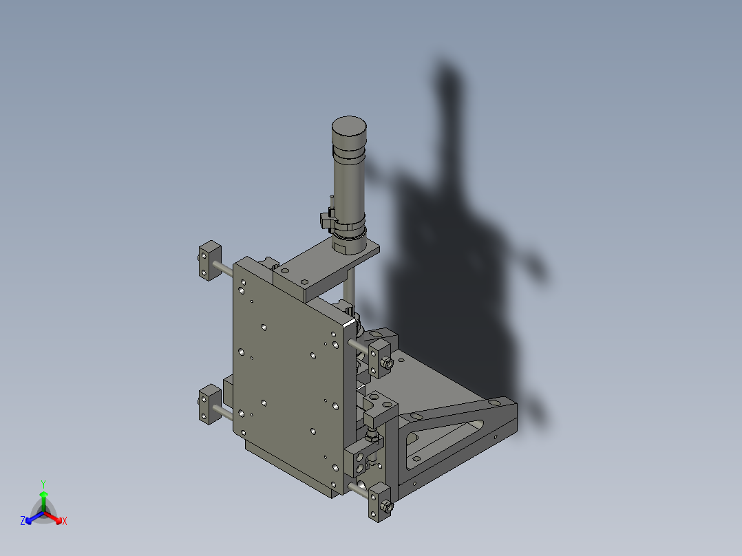 M-热熔组件-55正等轴测图