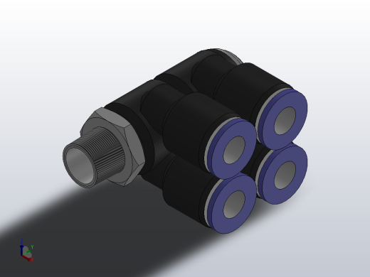IPAT(2) 双管串联直角_IPAT06-01(2)正等轴测缩略图