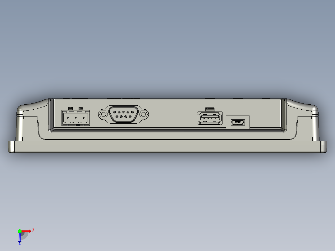 触摸屏MT8071IP(7寸俯视图