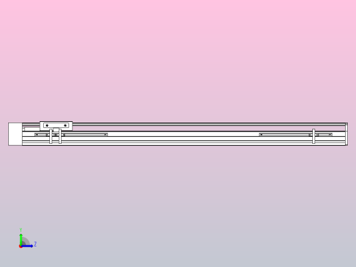 MTH10标准螺杆滑台[MTH10-L#-700-BR-P10-C3]左视缩略图