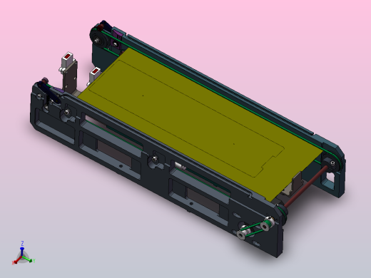 A12 固晶机基板输送线机构
