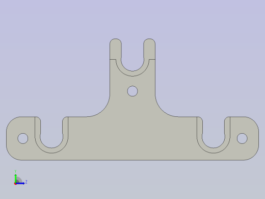 6圈墙的3D打印支架左视缩略图