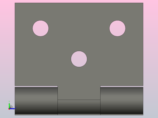 叶片铰链SLDPRT 50x63 5 90叶片铰链左视缩略图