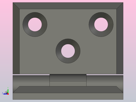 叶片铰链SLDPRT 50x63 5 90叶片铰链右视缩略图