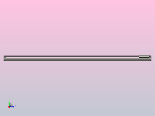 直驱直线电机轴TPA-LNP-230D-P32-L2940-C-1-3-C-10-N3(磁栅尺)左视缩略图
