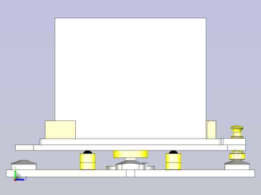 一款柱塞型旋转组件3D模型左视缩略图