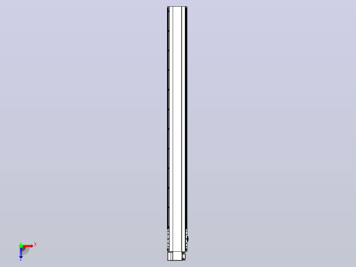 皮带直线轴半封闭可选导轨TPA-HNB-202D-140-L2150-LP-C-P75-N3俯视缩略图