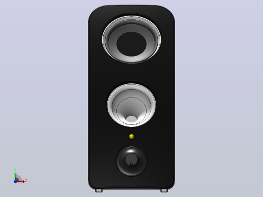 立体声扬声器前视缩略图
