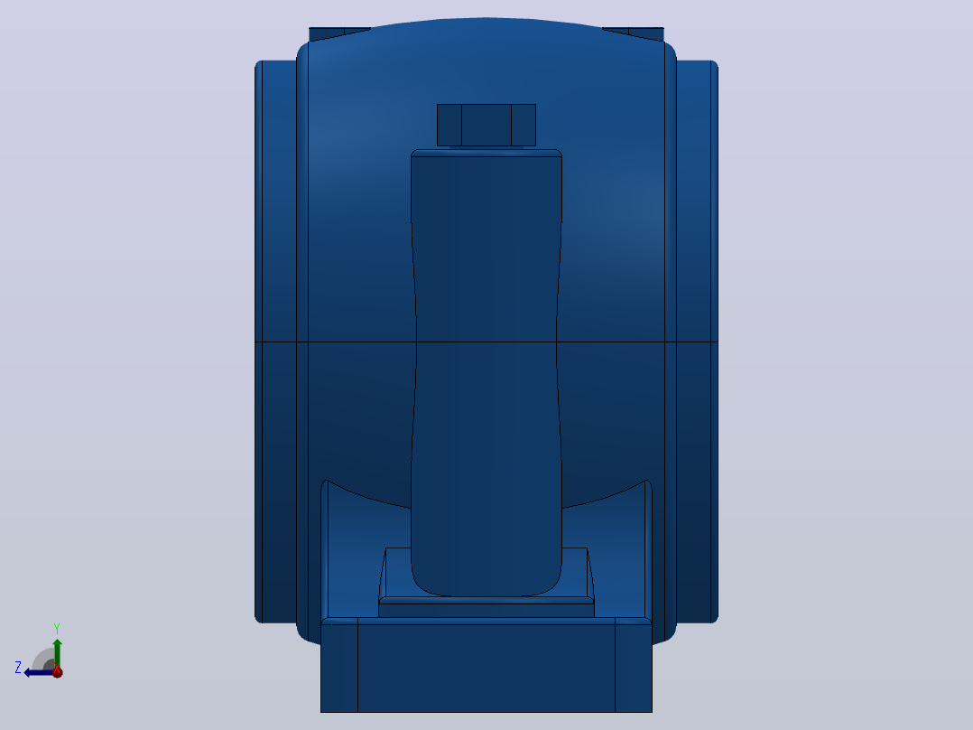 SN500系列[SN519-SSN519]轴承右视图