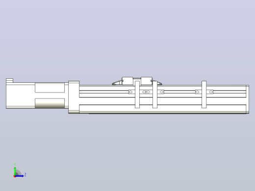 MTH5M标准螺杆滑台[MTH5M-L#-100-BC-P10-C3]左视缩略图