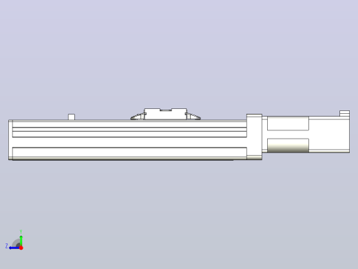 MTH5M标准螺杆滑台[MTH5M-L#-100-BC-P10-C3]右视缩略图