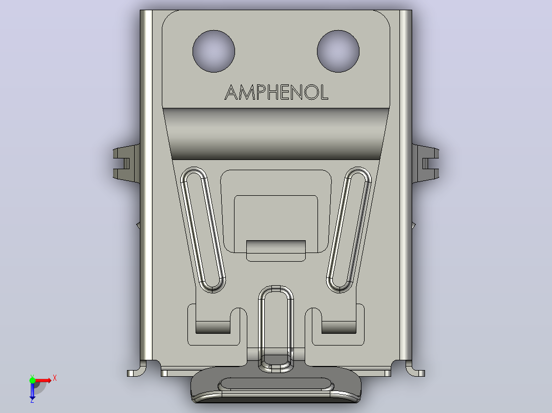 通用串行总线（Universal Serial Bus，简称 USB）俯视图