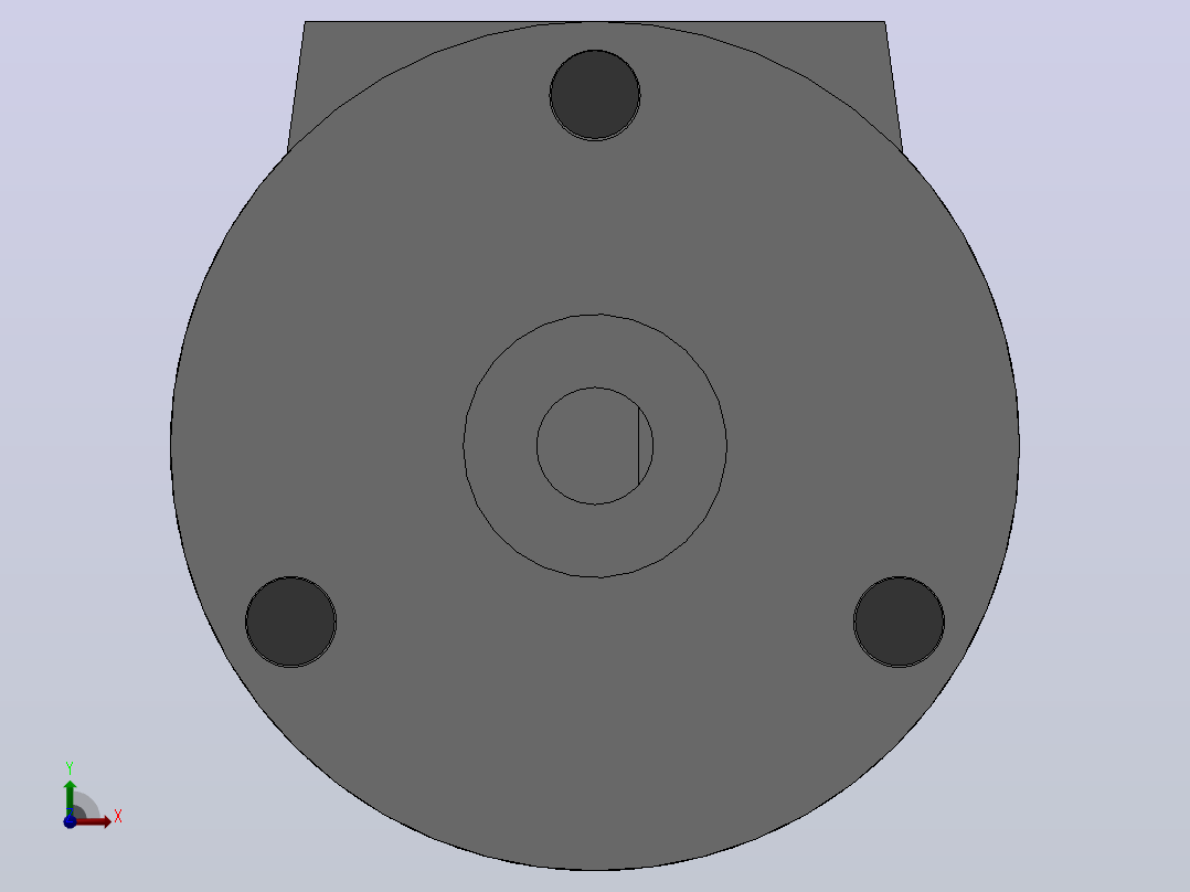 CRB2BW(φ10) 叶片旋转气缸(双叶片式带角度调整单元)[CRB2BWU10-90DZ]前视图