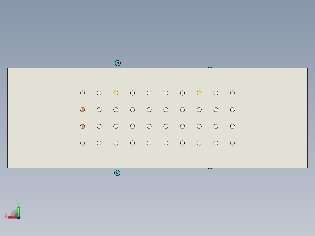 机床功能件模具设计后视图