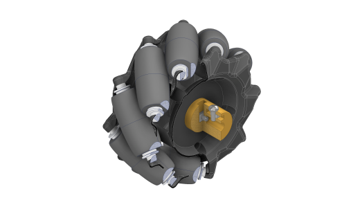 麦克纳姆轮3D数模图纸 Solidworks设计缩略图