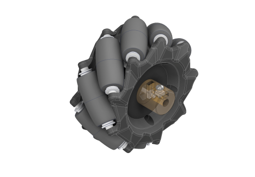 麦克纳姆轮3D数模图纸 Solidworks设计缩略图