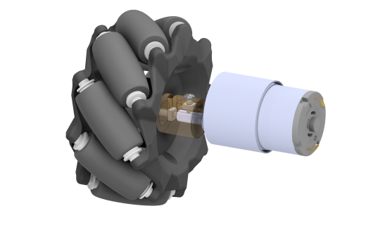 麦克纳姆轮3D数模图纸 Solidworks设计缩略图