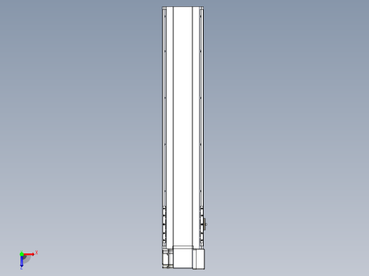 皮带直线轴半封闭可选导轨TPA-HNB-175D-140-L750-RP-C-P75-N3俯视缩略图