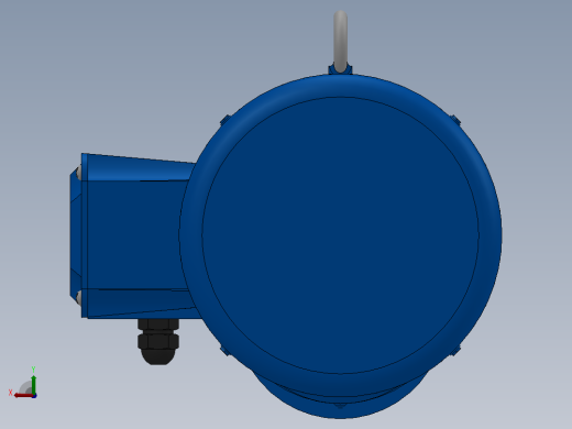 RXF57法兰轴伸式安装斜齿轮减速机RX57-Y2.2-4P-100-M1-0°-Φ140后视缩略图
