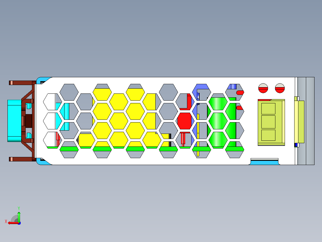 DDR-120B-24 DC-DC转换器后视图