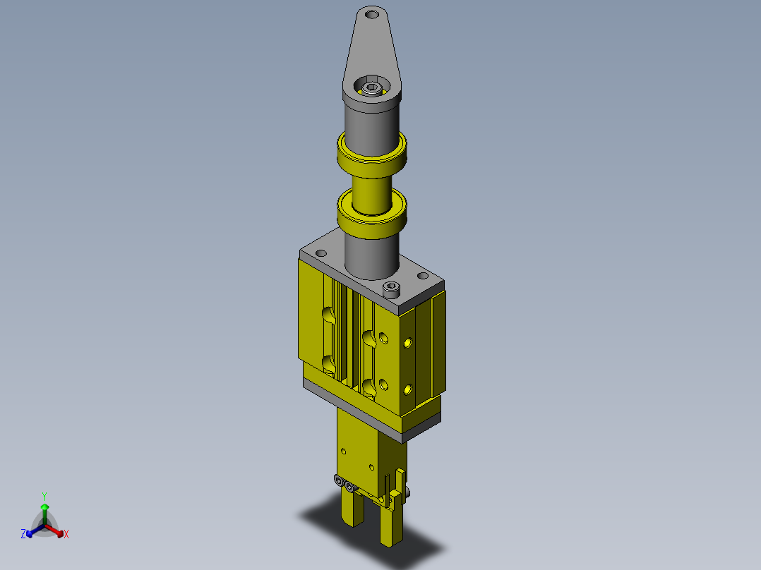 工件反转转移机构
