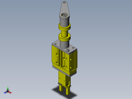 工件反转转移机构