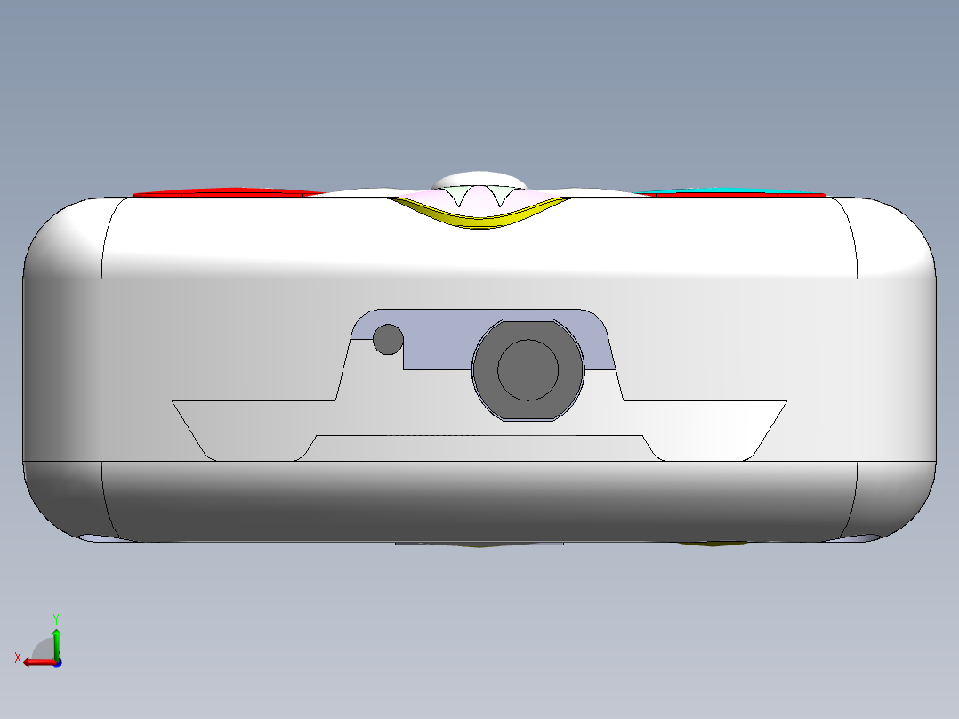 摩托罗拉E1手机 - 副本后视图