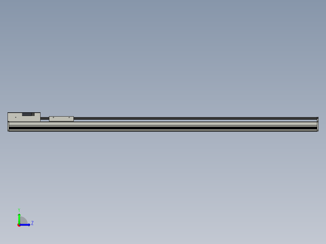 CCTL模组螺杆系列-TL100-BC左视图