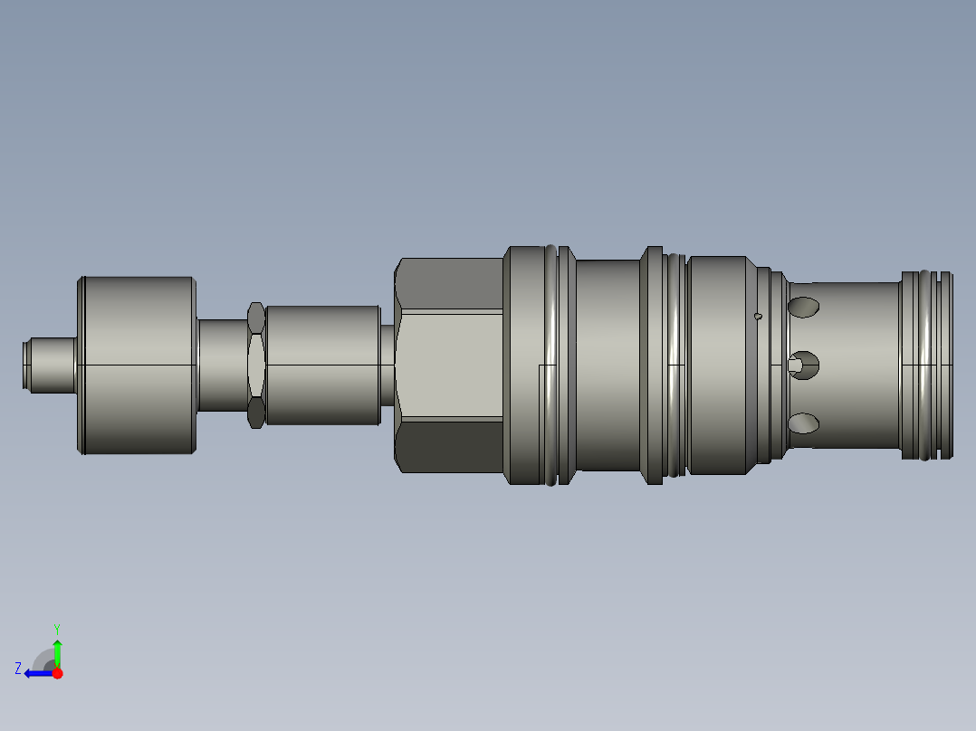 插装阀-LKJCZDN右视图