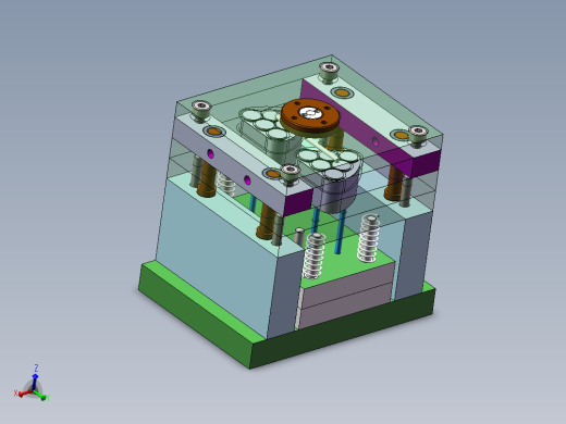 剃须刀壳罩注塑模模具设计(全部结清）
