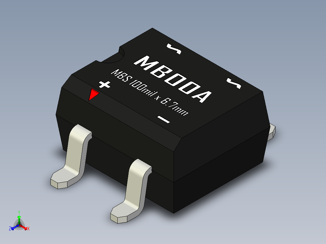 桥式整流器-MBS_6.7mm