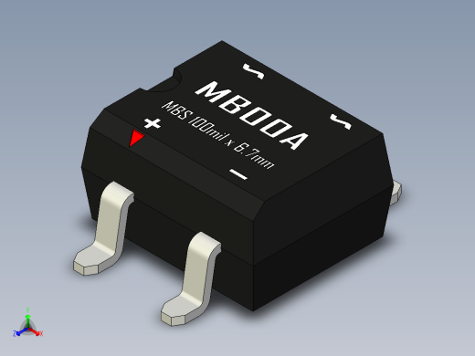 桥式整流器-MBS_6.7mm