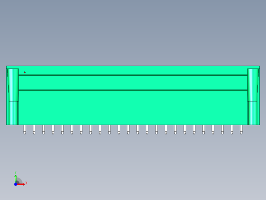DEGSON 15EDG（公头） 3.5mm 螺钉锁紧，插拔式接线端子 FullPack-15EDGVHM-3.5-48P-14-00AH前视缩略图