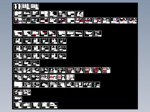 太阳能热水全套图集（cad版本）