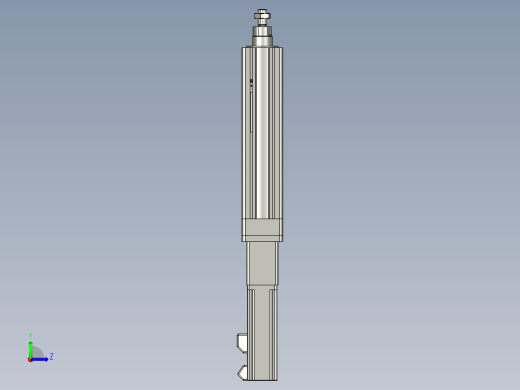 12VZ电动缸-VZ5-S100-BC左视缩略图