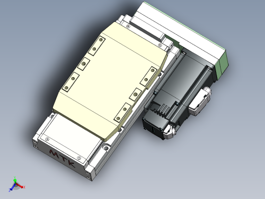 GTH内嵌丝杆全封闭GTH15-BR-750W