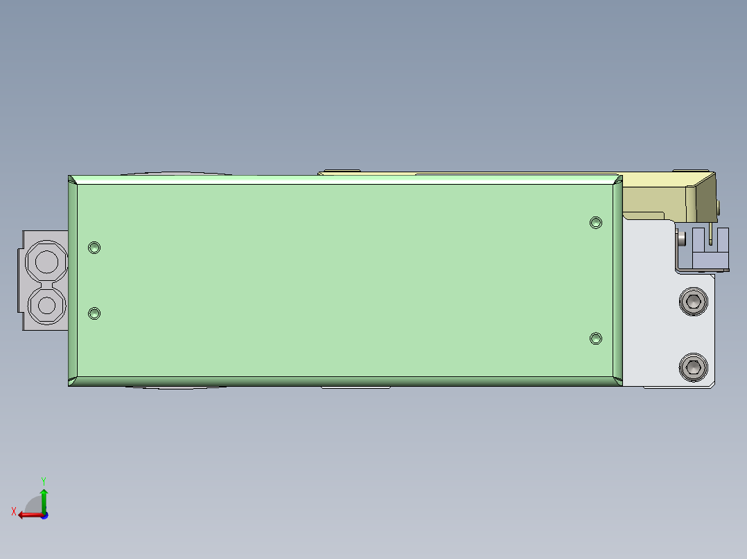 GTH内嵌丝杆全封闭GTH15-BR-750W后视图