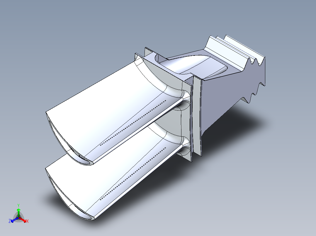 涡轮 叶片 涡扇 (9)