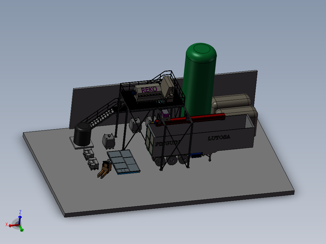 建设平台用的钢结构