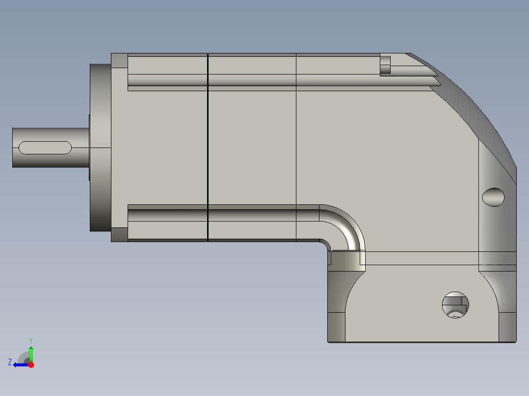 斜齿ZPGH090-L2 19-70-90-M6 CZ19.STEP右视图