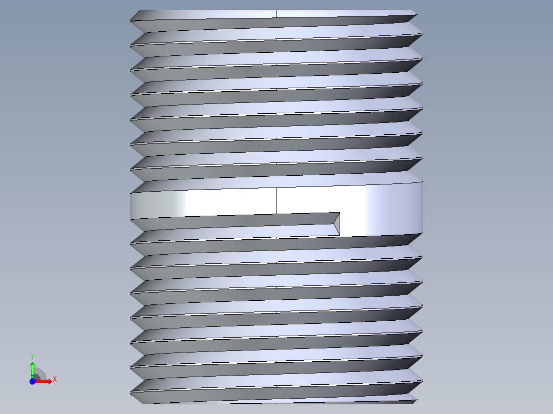聚氯乙烯配件33-Sch80_Nipple_MPTxMPT_861-077_0.5in x Close前视图
