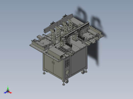 充电头快速分类夹拿设备
