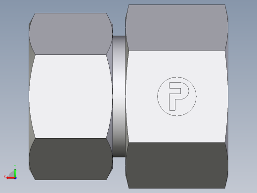 卡套式工业通用硬管接头EO_Swivel_connector_GAI30SRCF后视缩略图