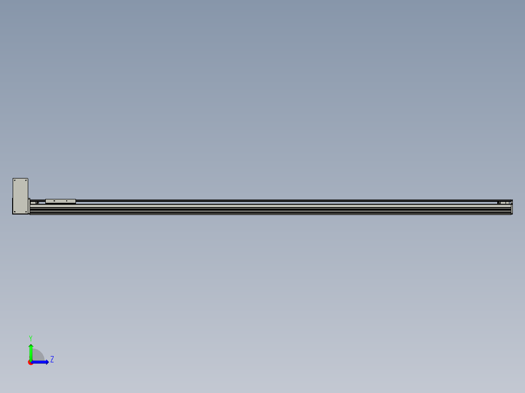 CCTL模组同步带-TL135B-RU-2000左视图