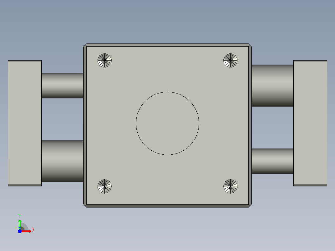普通气爪PH06-12前视图