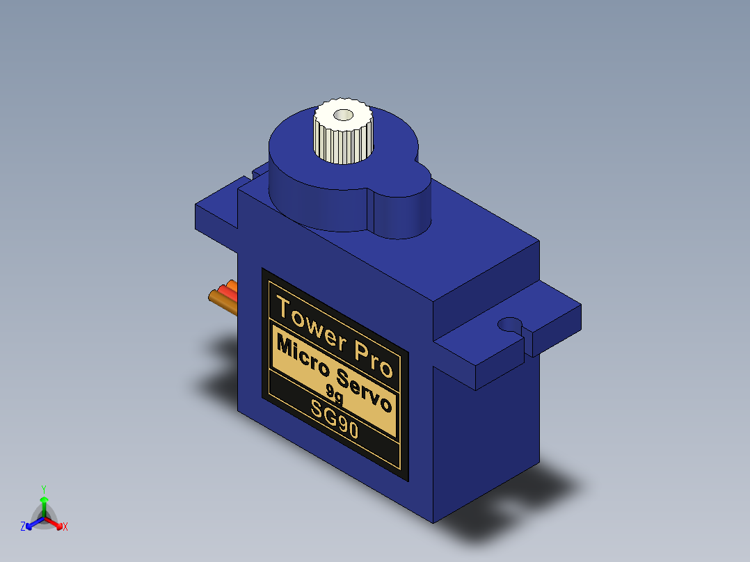 Servomotor伺服电机舵机SG90