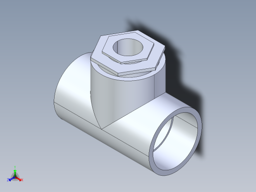 船舶管路系统SeaCor_Molded_ReducingTee_SxSxS_37J201336_3in x 1.25in