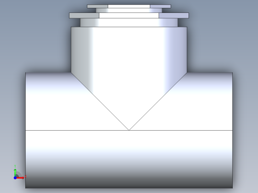 船舶管路系统SeaCor_Molded_ReducingTee_SxSxS_37J201336_3in x 1.25in前视缩略图