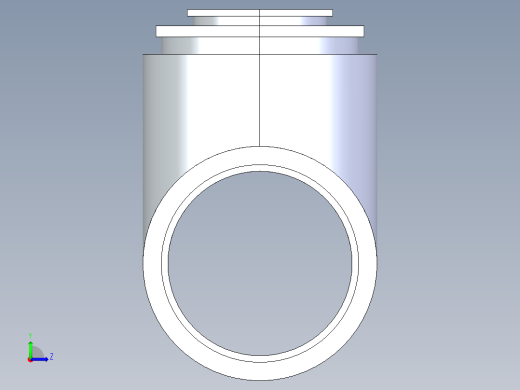 船舶管路系统SeaCor_Molded_ReducingTee_SxSxS_37J201336_3in x 1.25in左视缩略图
